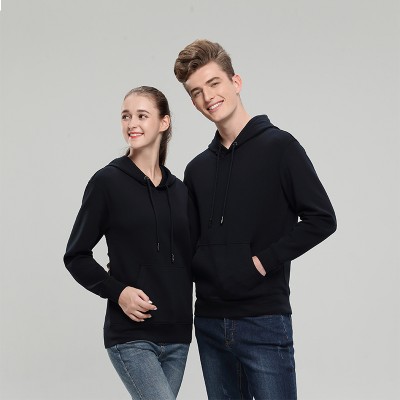 藏蓝色秋冬季卫衣定制