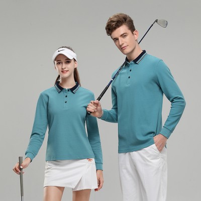 灰绿男士长袖T恤衫定制