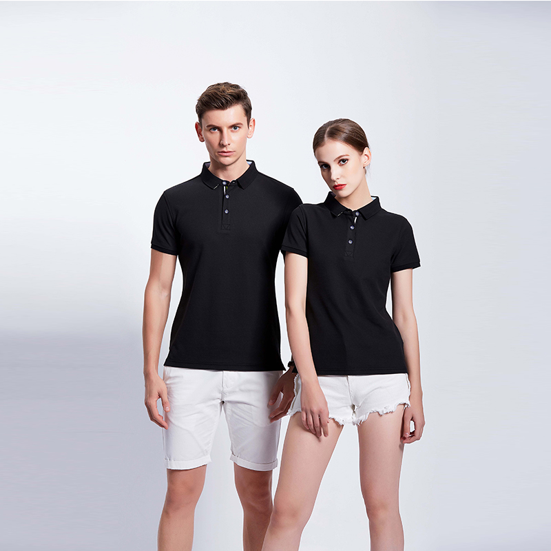 黑色团体T恤定制