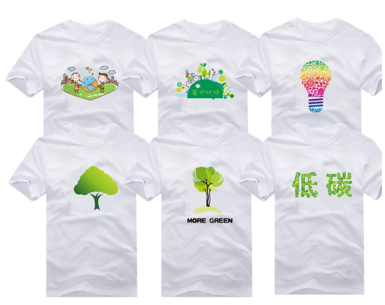 环保公益T恤衫定制必须要注意这两点!