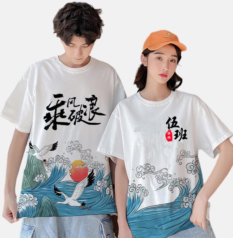 定制T恤衫如何进行印字，必须掌握的四个步骤!