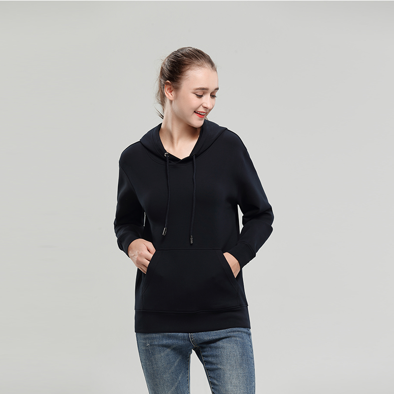 藏蓝色秋冬季卫衣定制